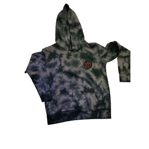 Maui & Sons Tie Dye Hoodie Sweatshirt Pullover Long Sleeve Kids L